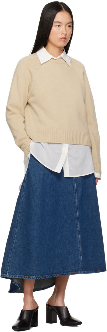 Villapaita Max Mara Weekend Max Mara Gabbia Wool Sweater Beige | 2425366162600 MM12149, 3