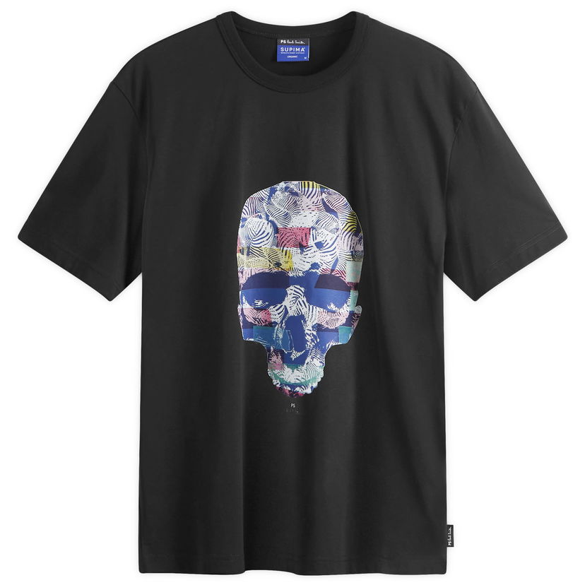 T-paita Paul Smith Paul Smith Skull Graphic Tee, Size Large Musta | M2R-731Y-MP4539-79