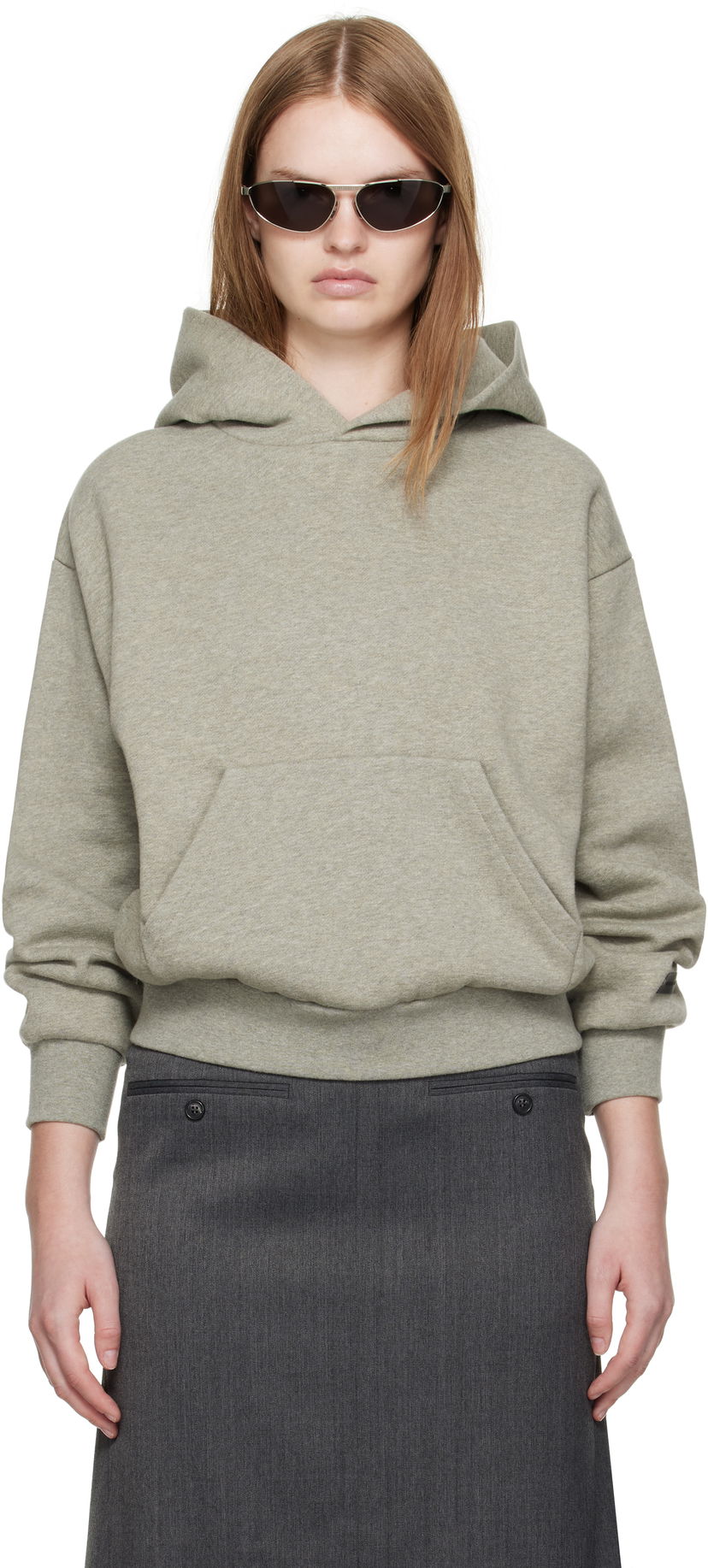 Huppari Fear of God ESSENTIALS Classic Fit Hoodie Harmaa | 192SP255545FW