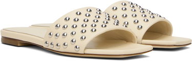 Asusteet Aeyde Aeyde Anna Studded Leather Sandals Beige | A11-FS-BRNS08FL185-SS25-100-007, 3