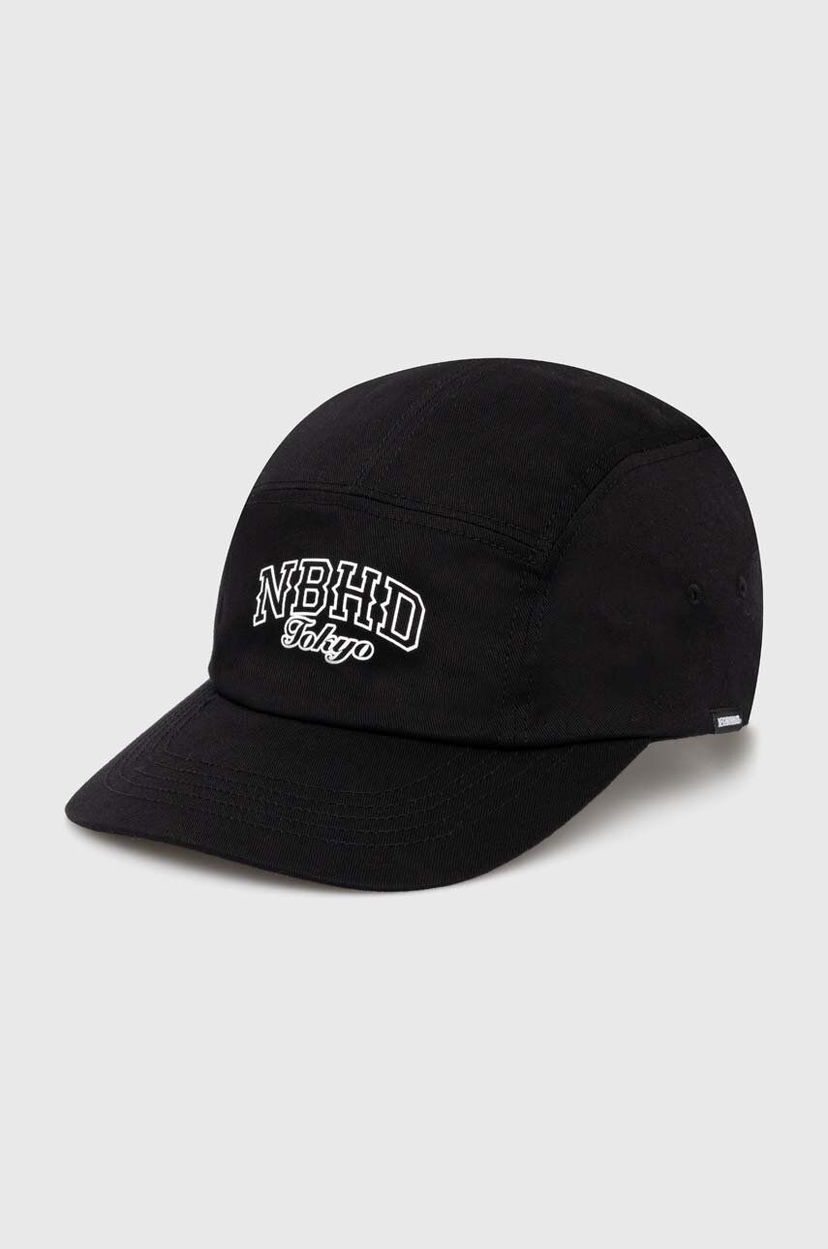 Korkki Neighborhood NEIGHBORHOOD Jet Cap-2 Baseball Cap Musta | 241YGNH.HT07