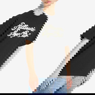 T-paita BILLIONAIRE BOYS CLUB Diamond Script Logo T-Shirt, Size Large Musta | B25162-BLK, 2