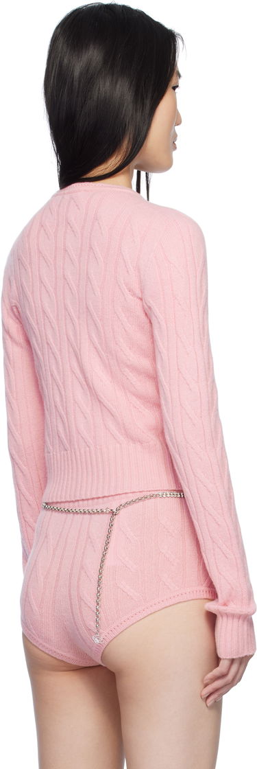 Villapaita Blumarine Blumarine Wool & Cashmere Knit Cardigan Vaaleanpunainen | P522M570A, 2
