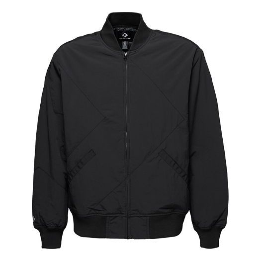 Bomber-takki Converse Chevron Bomber Jacket Musta | 10008249-A03