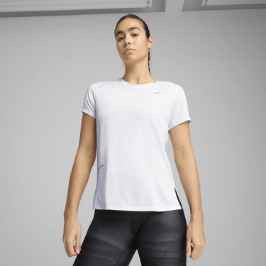 T-paita Puma Run Graphic Mesh Tee Valkoinen | 526659_02, 0