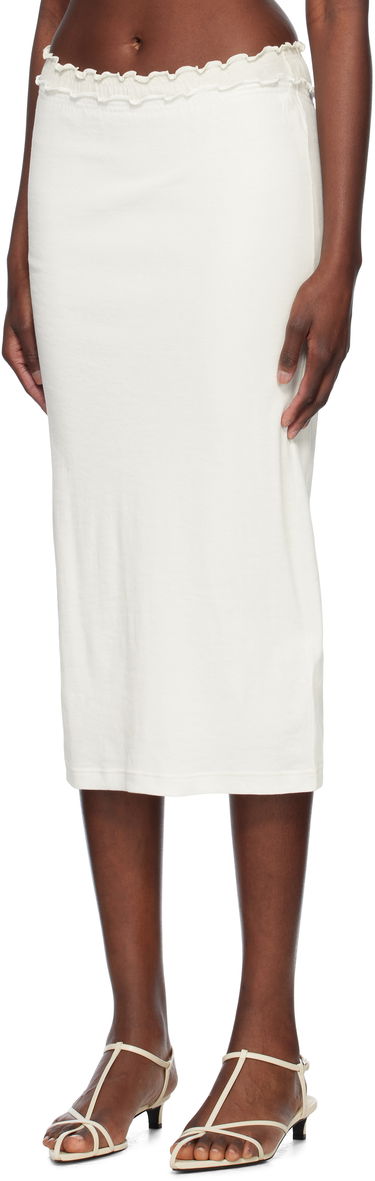 Hame Jil Sander Layered Midi Skirt Harmaa | J40FV0105_JTN357, 3