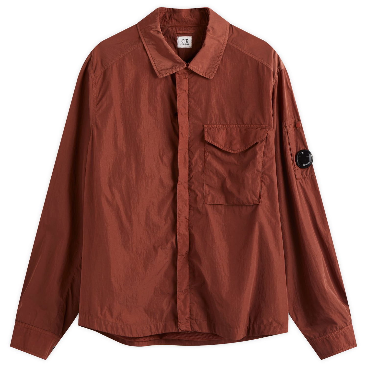 Paita C.P. Company C.P. Company Chrome-R Overshirt Punainen | 18CMOS095A-005904G-598, 1