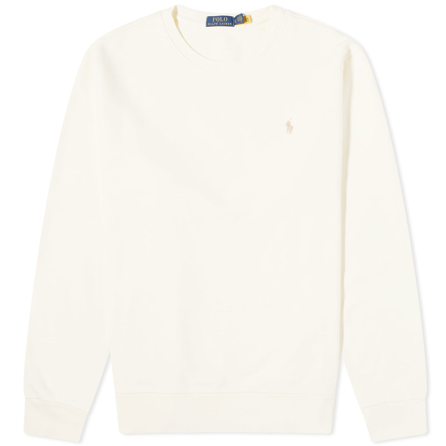 Huppari Polo by Ralph Lauren Polo Ralph Lauren Loopback Crew Sweat Clubhouse Cream Valkoinen | 710916689003, 0