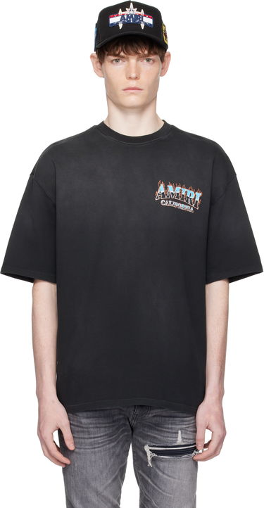 T-paita AMIRI AMIRI Sunny Place Oversized T-Shirt Musta | AMJYTE1210, 0