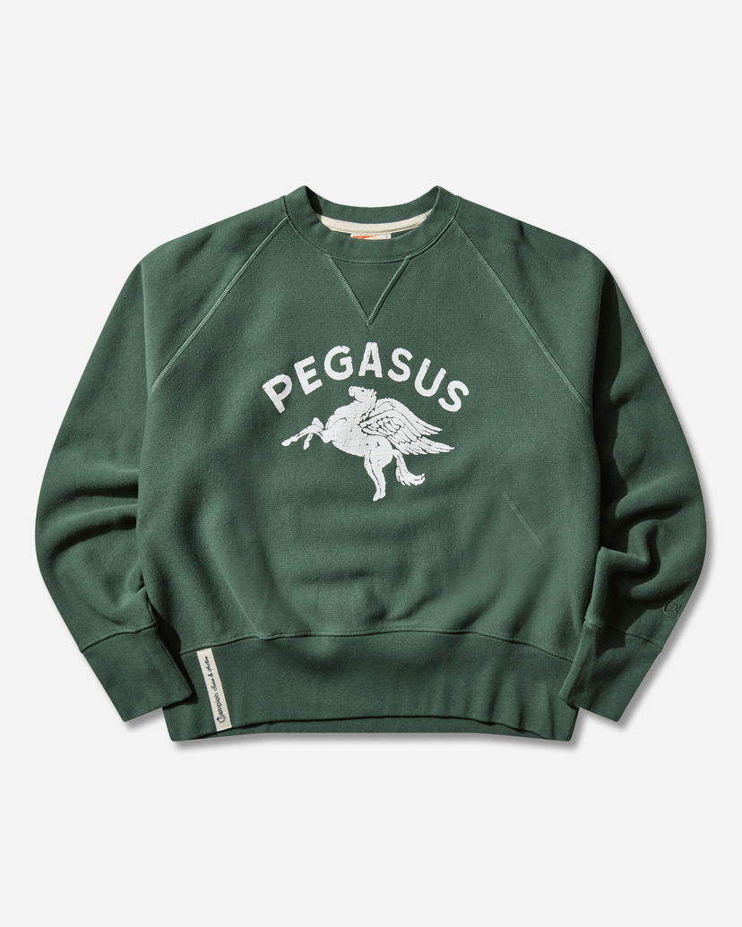 Huppari Champion Index and Archives Sunset Reverse Weave Fleece Sweatshirt with Pegasus Graphic Vihreä | 221836 GS501