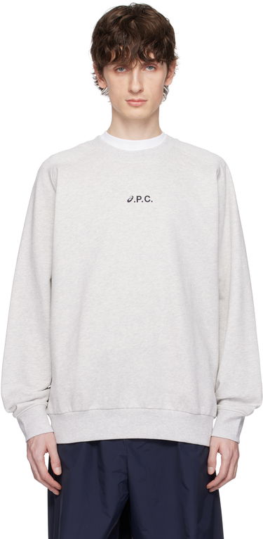 Villapaita A.P.C. A.P.C. ASICS Edition Lake Sweatshirt Harmaa | COEZD-H27958, 0