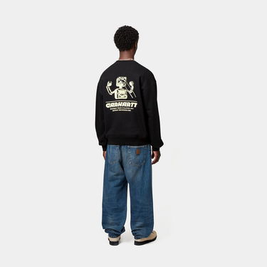 Huppari Carhartt WIP Wiptopia Sweatshirt Musta | I035644_9, 2