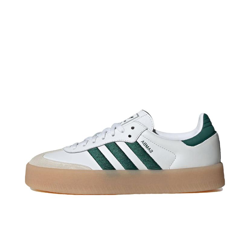 Tennarit ja kengät adidas Originals Samba "White Collegiate Green Gum" Valkoinen | ID0440