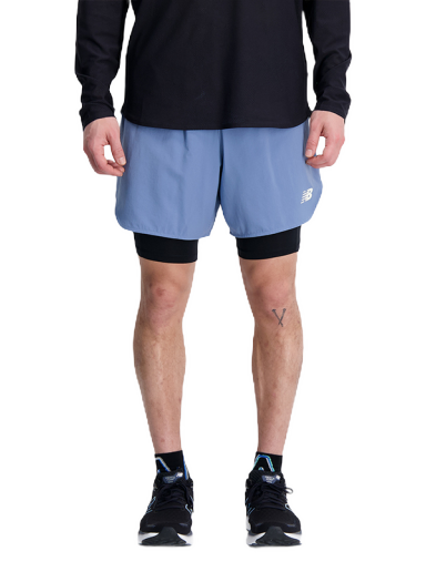 Shortsit New Balance Shorts Sininen | MS33282MYL