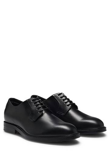 Vaatteet ja asusteet BOSS Leather Derby Shoes Musta | 50513353