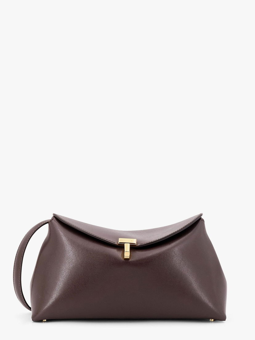 Käsilaukku TOTEME Toteme T-Lock Shoulder Bag Ruskea | 244WAL950LE0025213