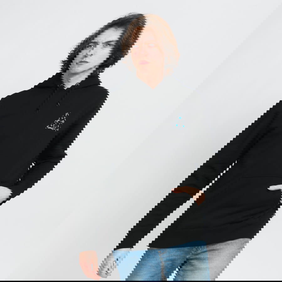Huppari HUF Broken Bones TT Hoodie Musta | 078587, 0