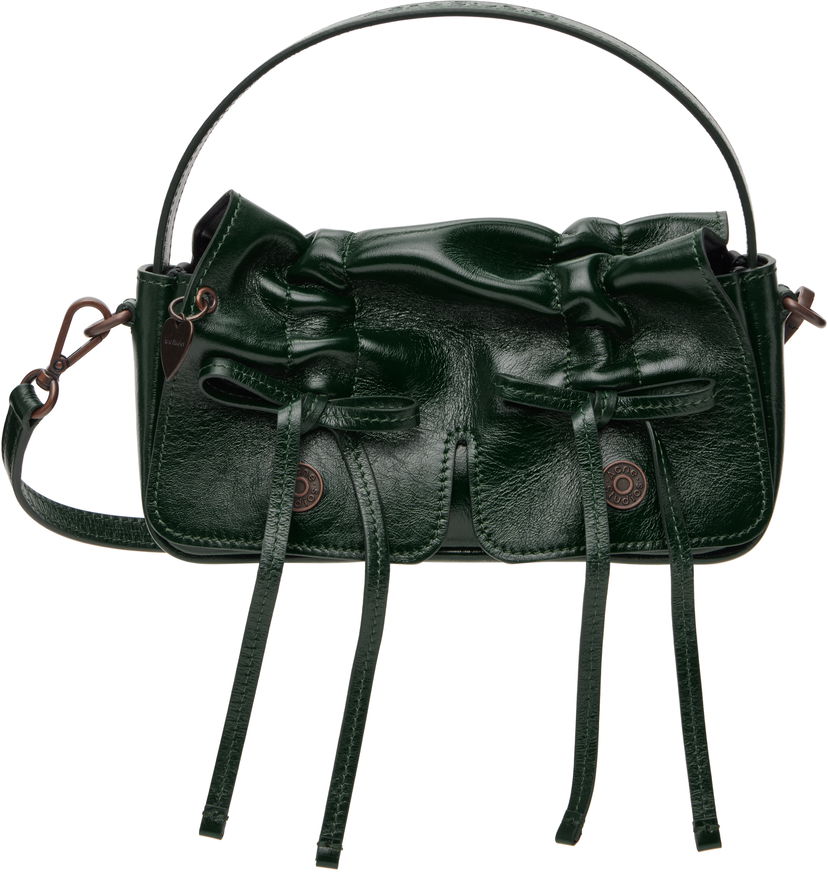 Olkalaukku Acne Studios Acne Studios Multipocket Micro Bag Vihreä | A10431-