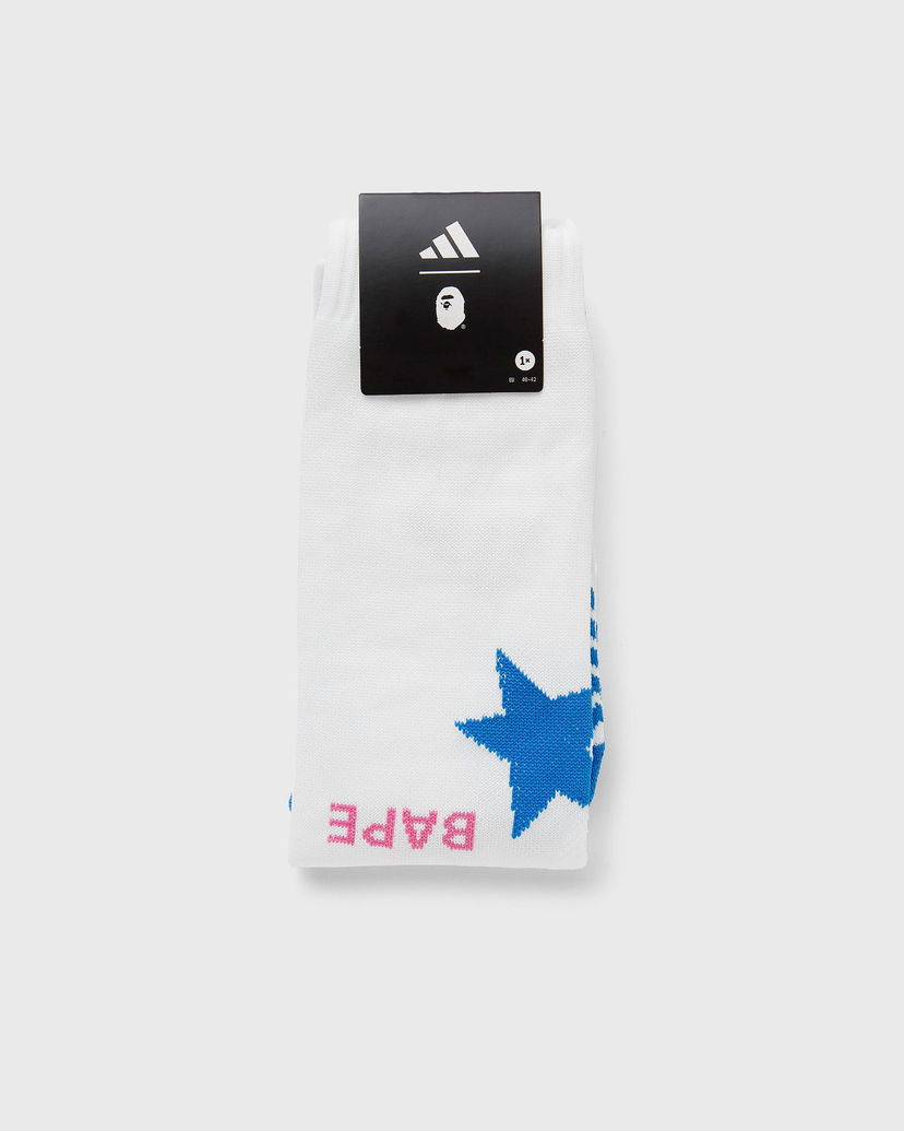 Sukat adidas Originals BAPE FB Socks Valkoinen | KB2208
