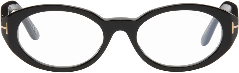 Aurinkolasit Tom Ford Tom Ford Oval Glasses Musta | FT6067-B_54001