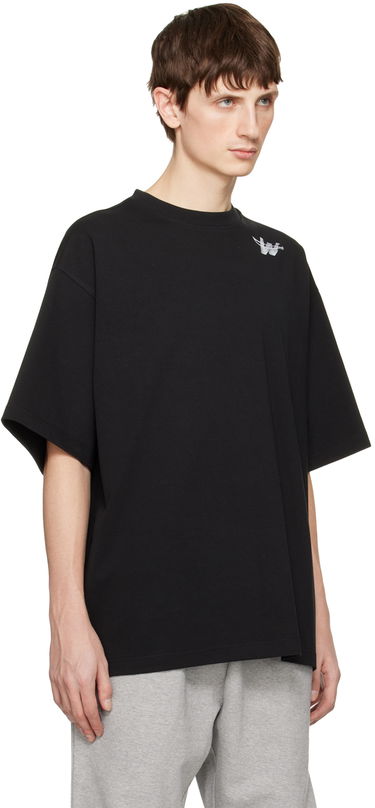T-paita We11done Printed T-Shirt Musta | WD-TP6-20-073-U-BK, 1