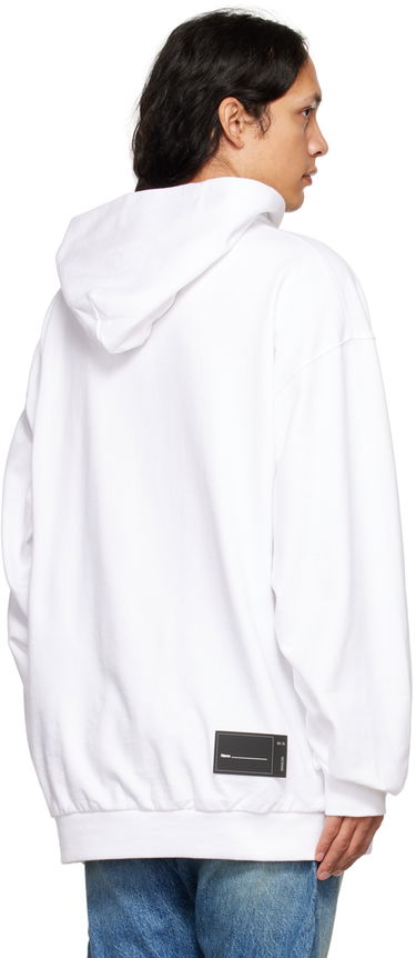 Huppari We11done We11done Print Hoodie Valkoinen | WD-TH3-22-729-U-WH, 2