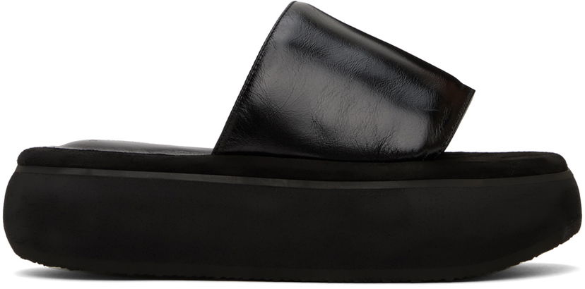 Kengänhoito OSOI OSOI Boat Padded Slides Musta | 21FS030-14-01