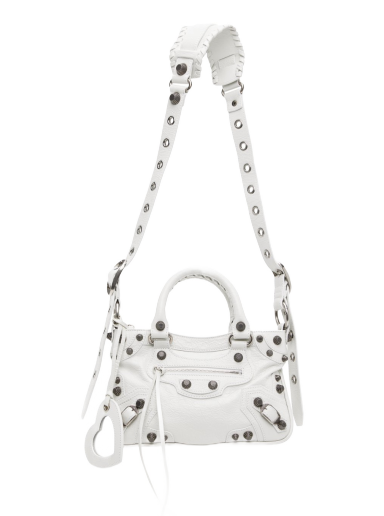 Olkalaukku Balenciaga Small Neo Cagole Bag Valkoinen | 751523 1VG9Y