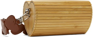 Käsilaukku Feng Chen Wang Feng Chen Wang Heart Shaped Bamboo Bag Beige | FUS17AC05, 2