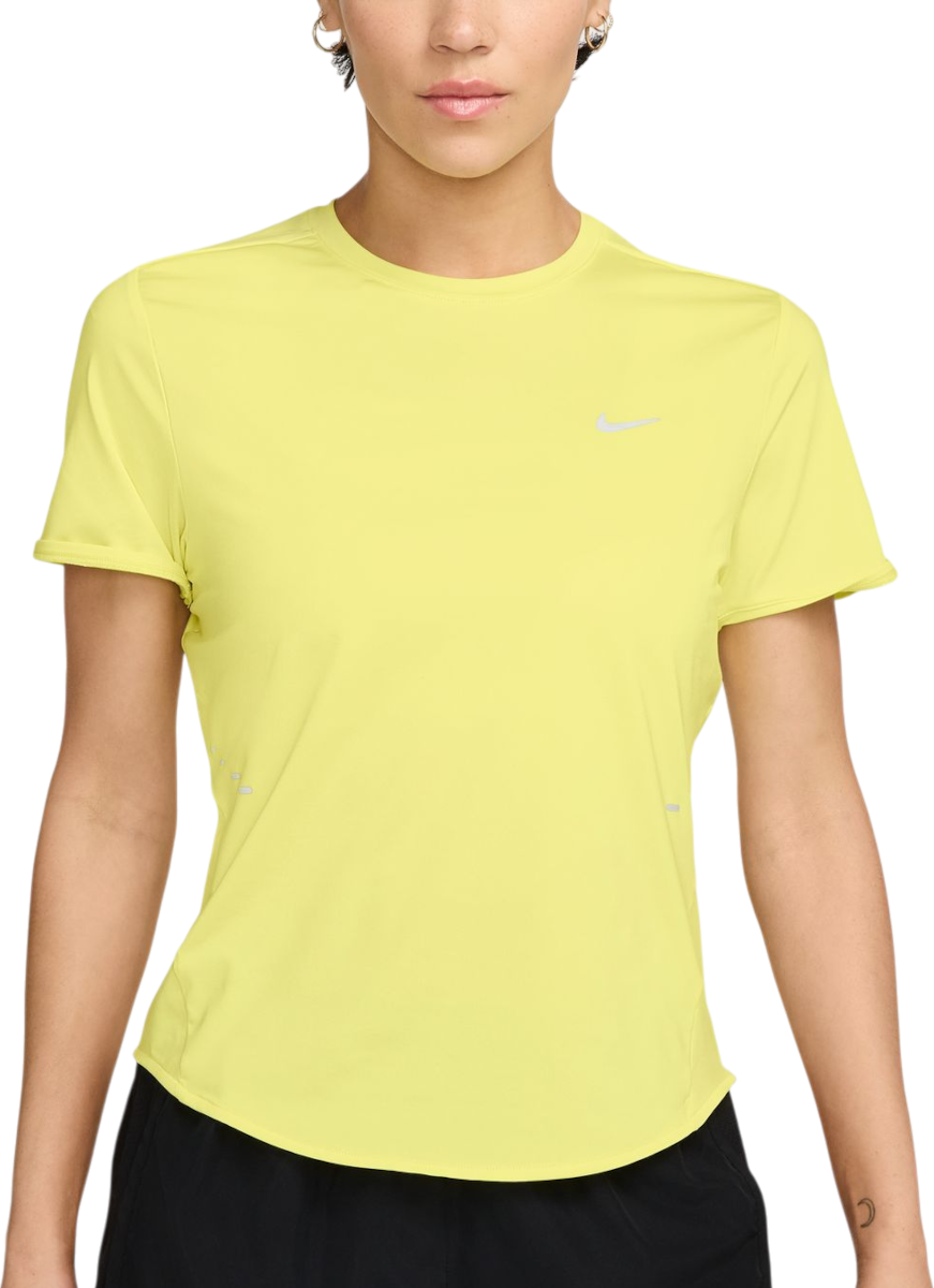T-paita Nike Nike Swift Running T-Shirt Keltainen | hm9698-712, 0