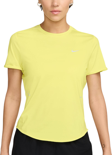T-paita Nike Nike Swift Running T-Shirt Keltainen | hm9698-712, 0