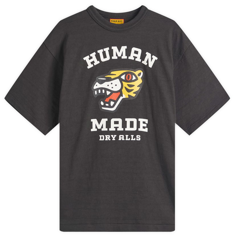 T-paita Human Made Human Made Tiger Head T-Shirt, Size Large Musta | HM29TE008-BLK