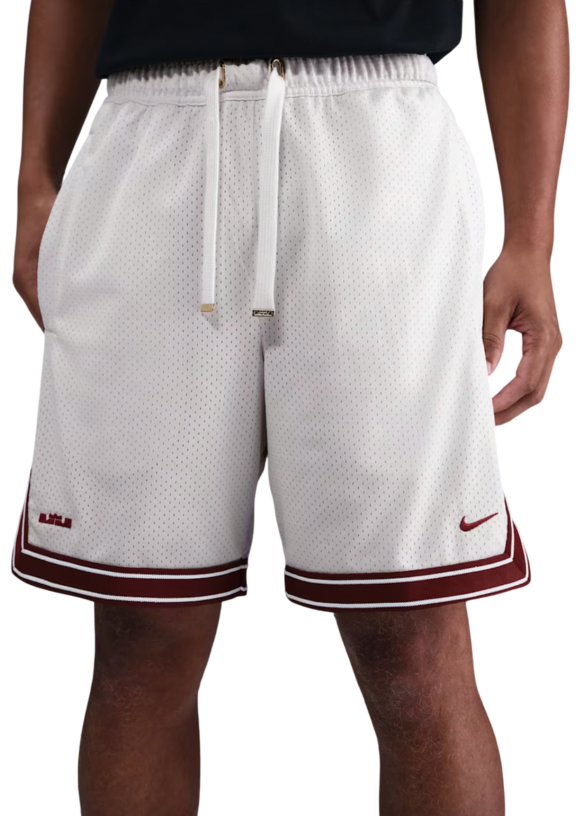 Shortsit Nike LeBron Mesh Basketball 8-Inch Shorts Valkoinen | hv3394-133