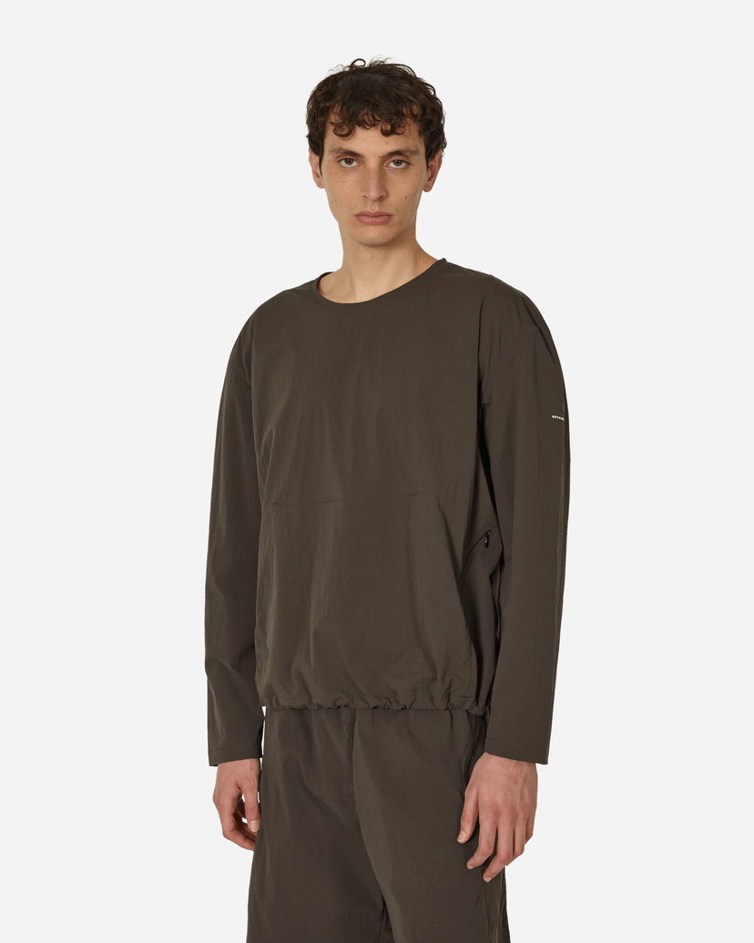 Huppari AFFXWRKS Shell Pullover Shale Brown Ruskea | SS24ML04 SHABR