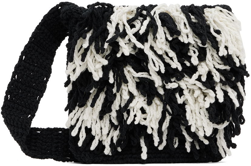 Olkalaukku ADER ERROR Fringed Crochet Shoulder Bag Monivärinen | BMADSSBA0302BK