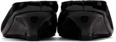 Tennarit ja kengät TOTEME Sharp Patent Wedge Mules by Musta | 251-WAS0179-LE0091, 1