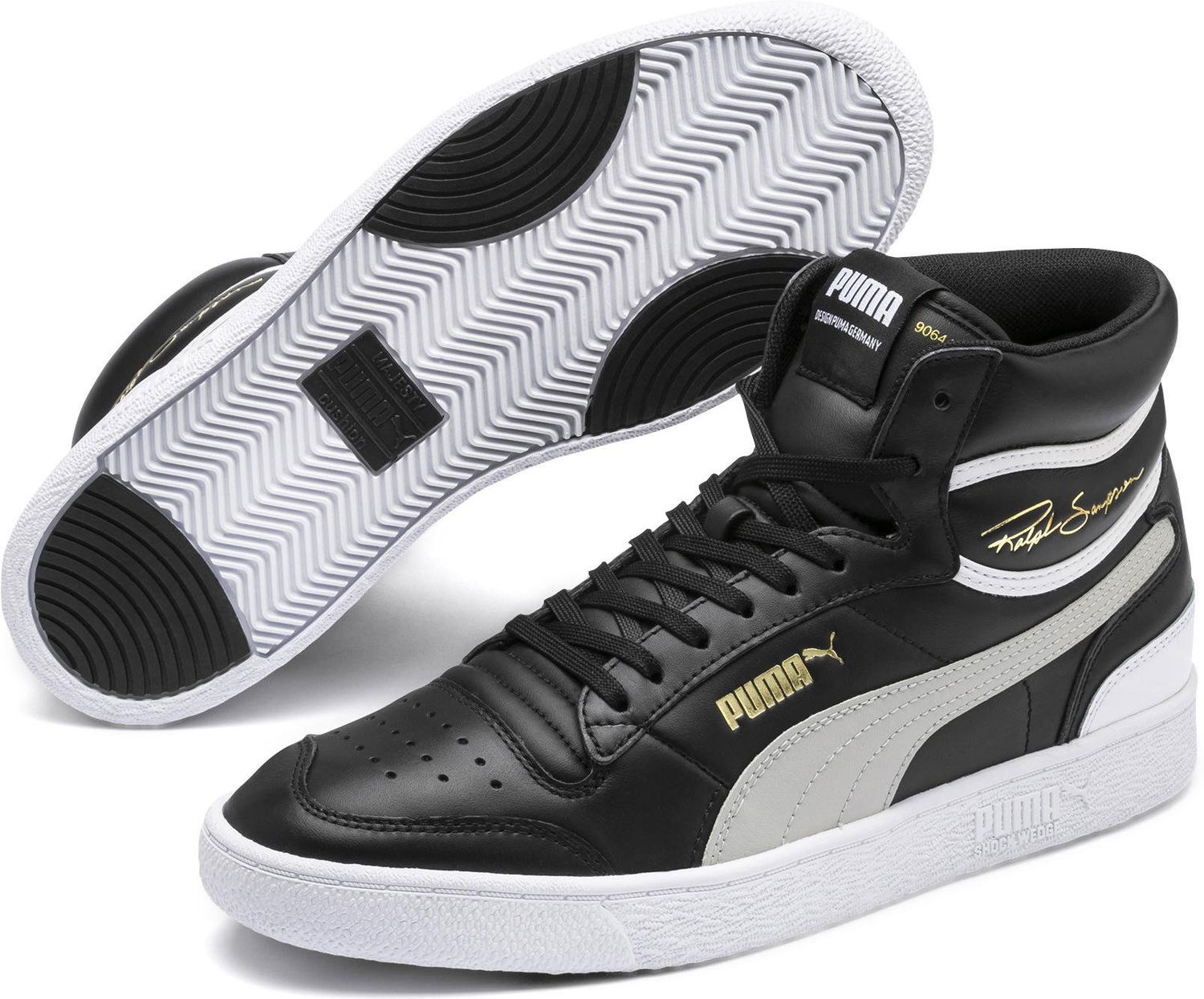 Tennarit ja kengät Puma Ralph Sampson Mid Musta | 370847-01, 1