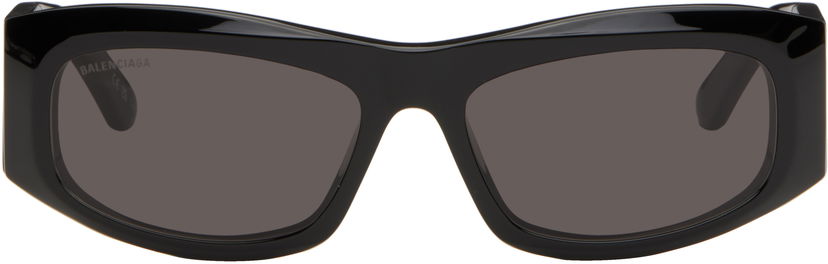 Aurinkolasit Balenciaga Signature Square Sunglasses Musta | BB0395S-001