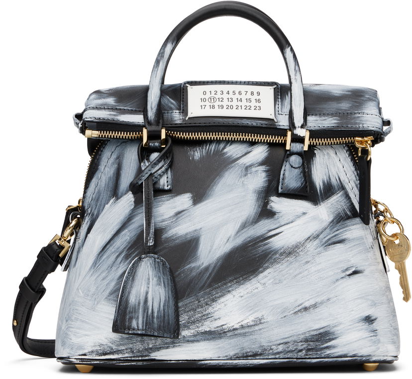Käsilaukku Maison Margiela Mini 5AC Classique Bianchetto Bag Valkoinen | S56WG0082 P7246