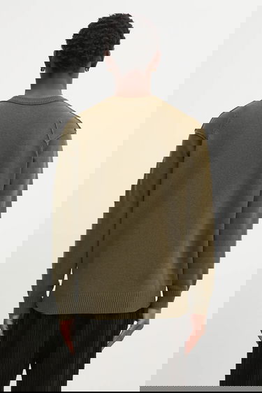Villapaita C.P. Company C.P. Company Wool Blend Sweater Vihreä | RFCMKN707A110149A, 2