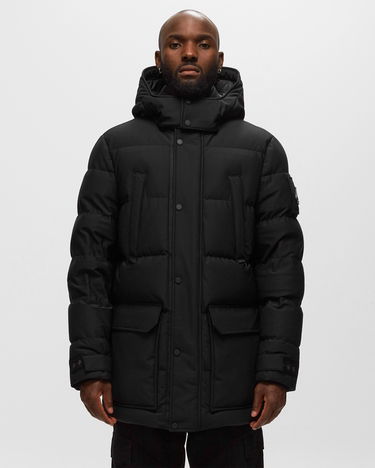 Parka Moose Knuckles Nylon Blend Down Coat Musta | M32MJ152-292, 3