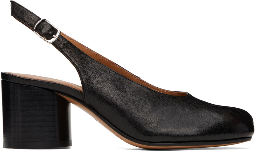 Tennarit ja kengät Maison Margiela Maison Margiela Tabi Leather Slingback Heels Musta | S58WL0210 P3753
