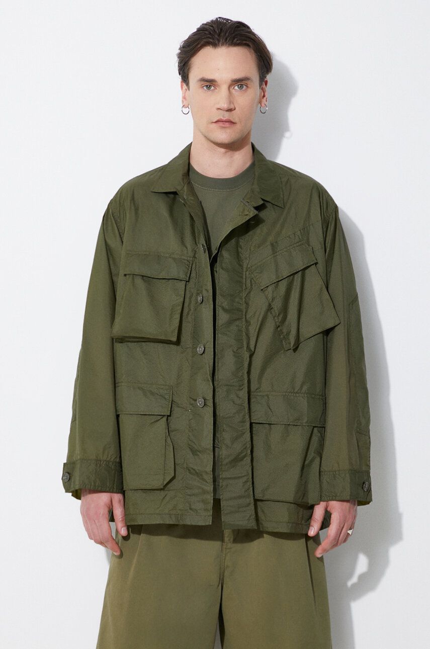 Takki Engineered Garments Engineered Garments BDU Oversize Jacket Vihreä | OR177.KD001, 0