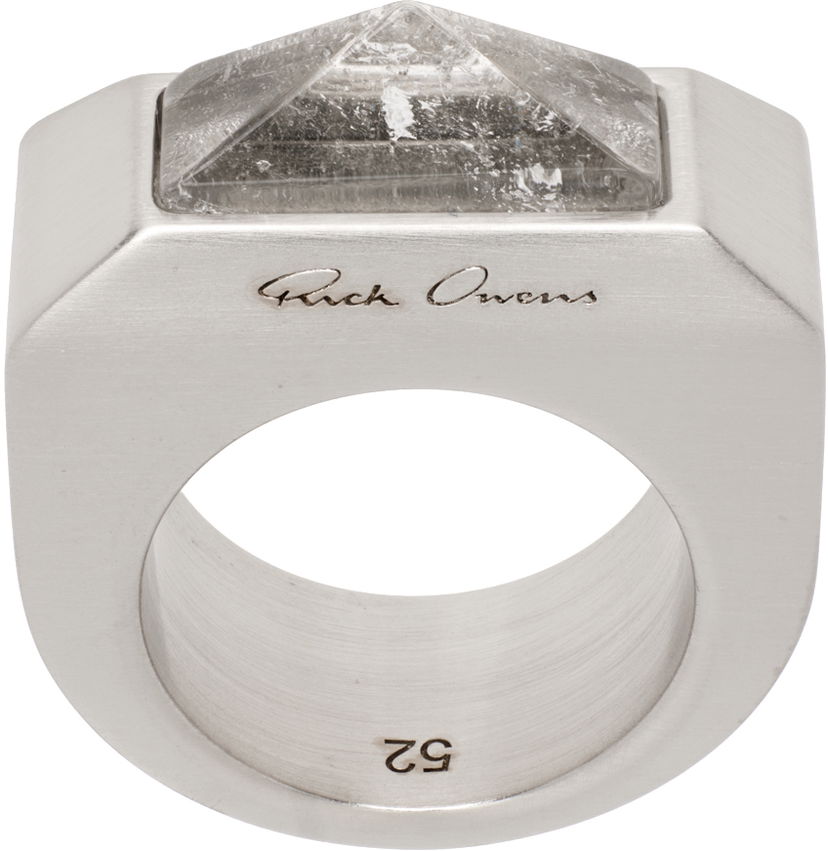 Sormus Rick Owens Rick Owens Pyramid Ring Metallinen | RJ0000049 MMTES2