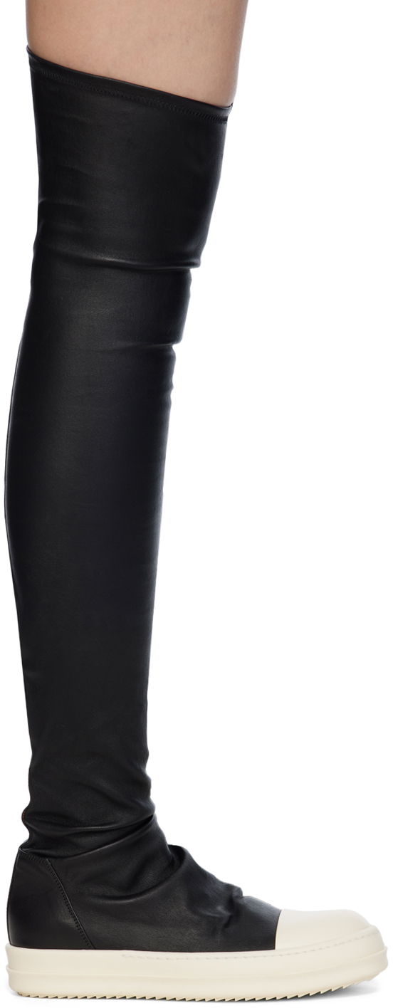 Tennarit ja kengät Rick Owens Stocking Boots "Black" Musta | RP01D2893 LS