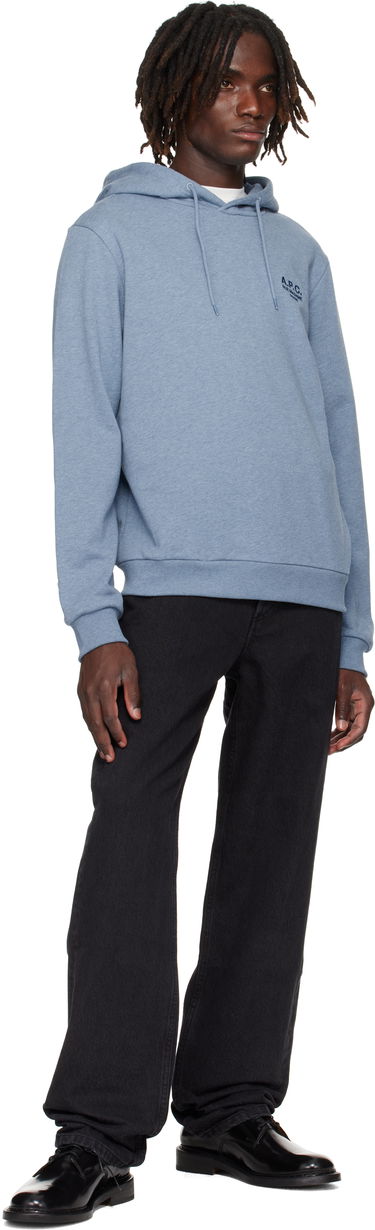 Huppari A.P.C. A.P.C. Standard Rue Madame Hoodie Sininen | COHGR-M27914, 3