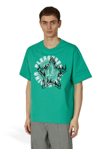 T-paita Pleasures University Heavyweight T-Shirt Vihreä | P23SP029 GREEN