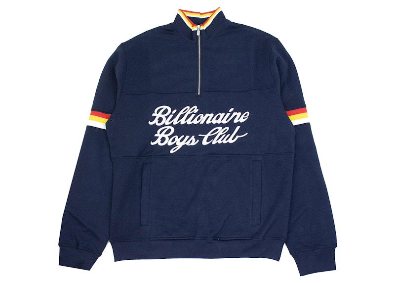 Villapaita BILLIONAIRE BOYS CLUB Billionaire Boys Club Time Half-Zip Sweatshirt Tummansininen | 8818306NVY