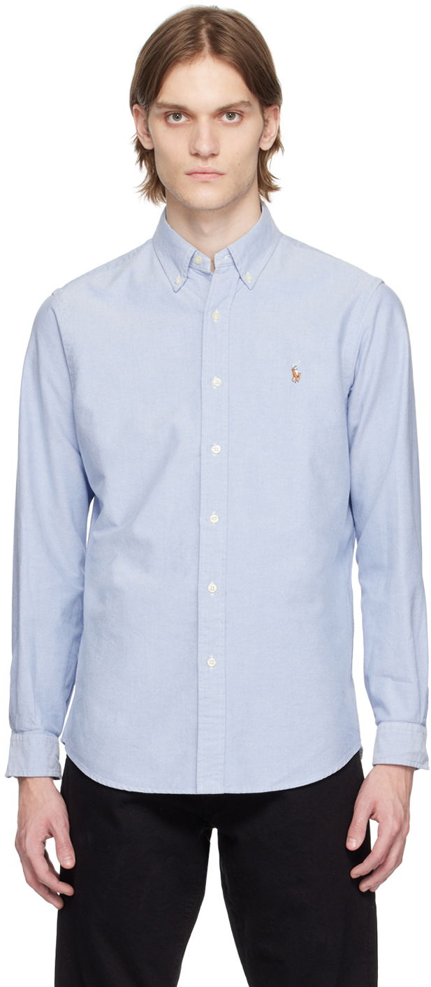 Paita Polo by Ralph Lauren Ralph Lauren Iconic Oxford Shirt Sininen | 710548535002