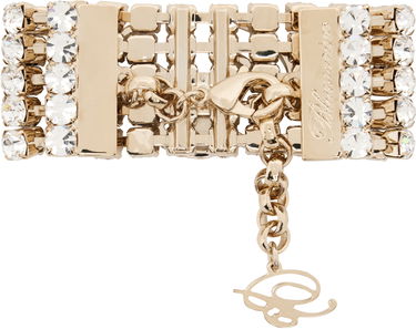 Rannerengas Blumarine Blumarine Rhinestone Chain Bracelet Metallinen | P522W324A, 1